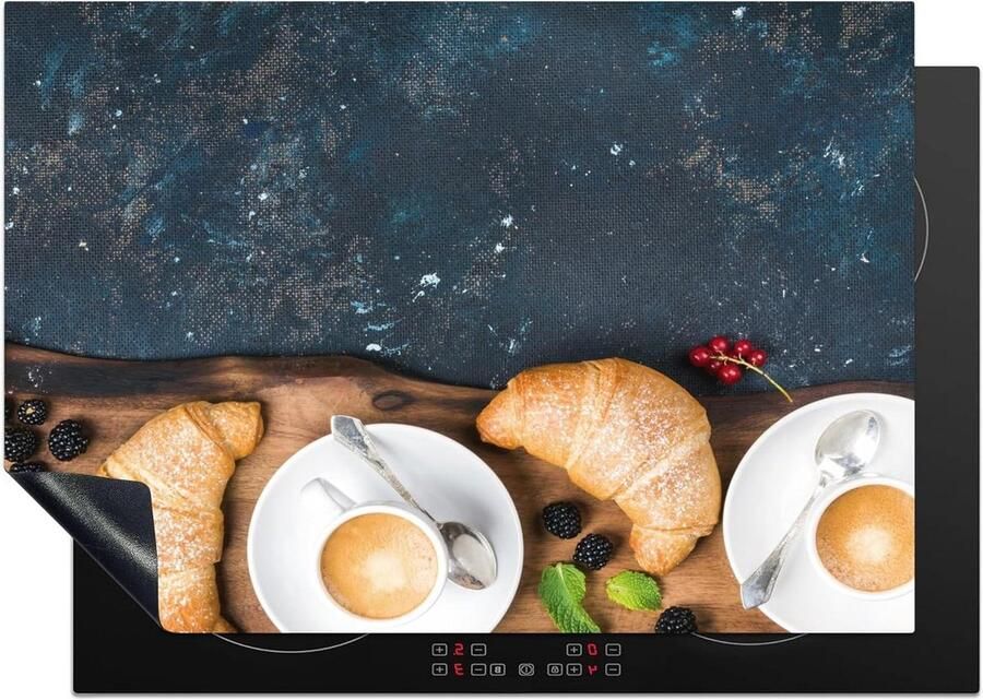 Inductiebeschermer Kookplaat mat Keuken verfraaien Krasvrije kookplaat 75x52 cm Multicolor - Foto 4