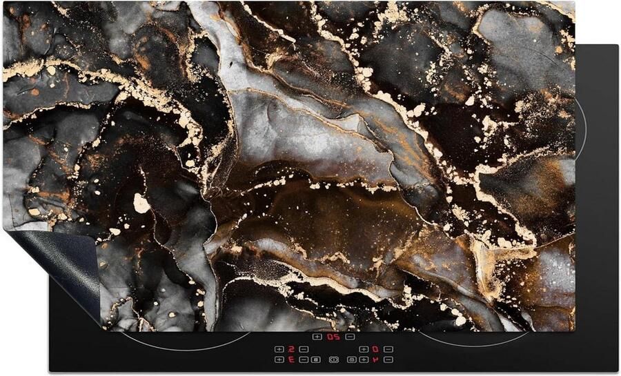 Inductiebeschermer Kookplaat mat Keuken verfraaien Krasvrije kookplaat 90x52 cm Multicolor - Foto 3