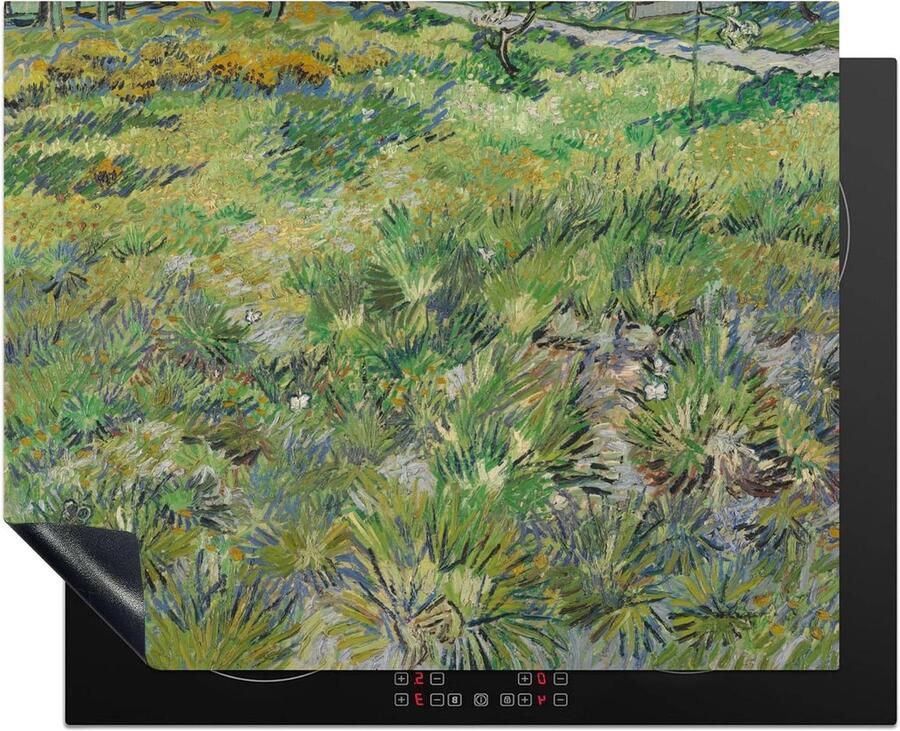 Inductiebeschermer Kookplaat mat Keuken verfraaien Unieke print 65x52 cm Multicolor