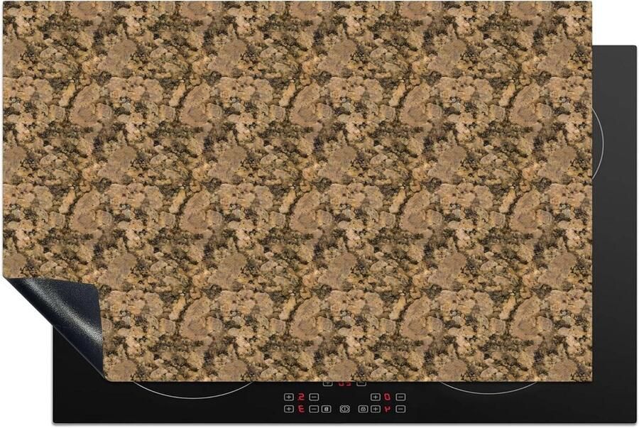 Inductiebeschermer Kookplaat mat Keuken verfraaien Unieke print 81x52 cm Multicolor