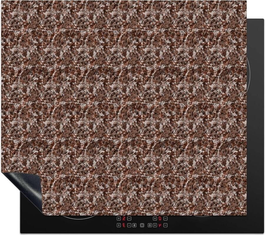 Inductiebeschermer Kookplaat mat Keuken verfraaien Vuil- en waterafstotend 59x51 cm Multicolor