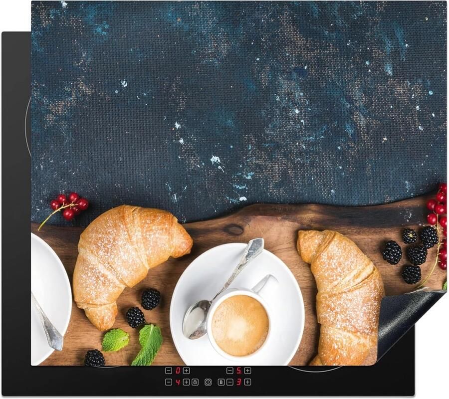 Inductiebeschermer Kookplaat mat Keuken verfraaien Vuil en waterafstotend 59x52 cm Multicolor