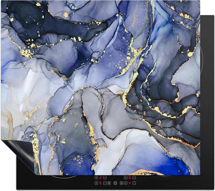 Inductiebeschermer Kookplaat mat Keuken verfraaien Vuil waterafstotend 59x52 cm Multicolor