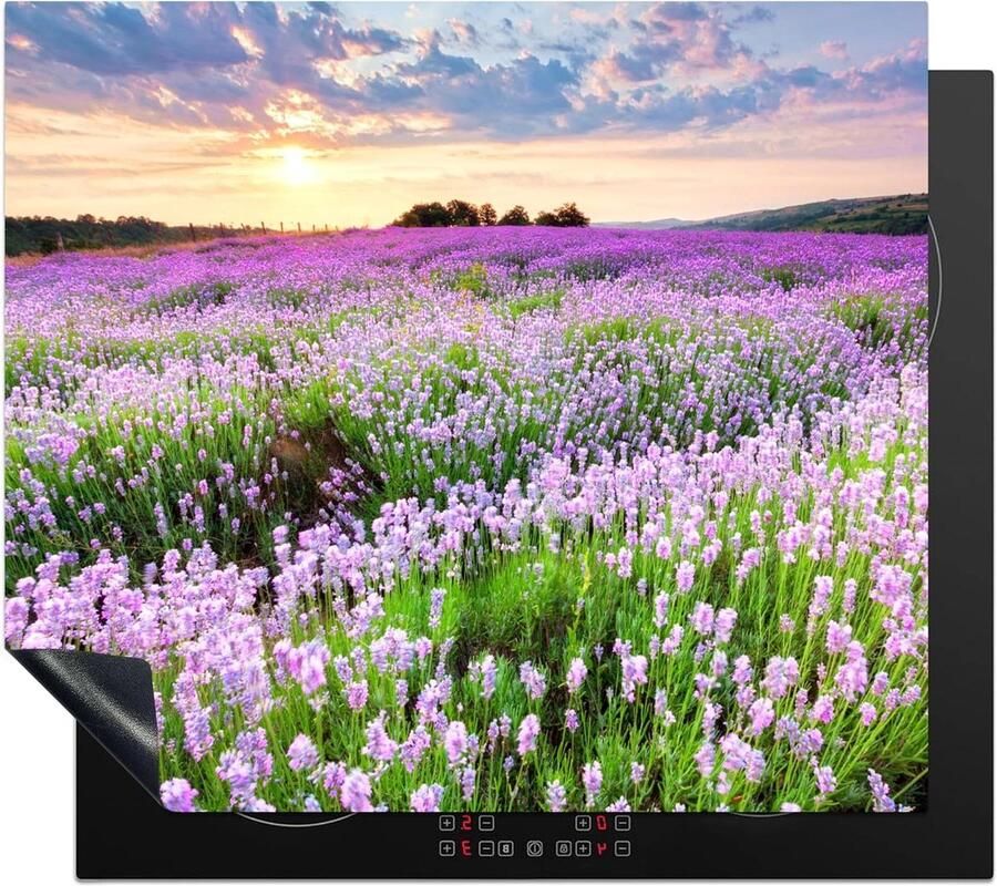 Inductiebeschermer Kookplaat mat Keuken verfraaien Krasvrije kookplaat 60x52 cm Multicolor - Foto 1