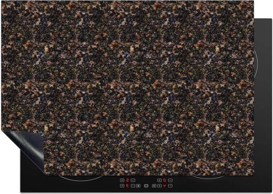 Inductiebeschermer Kookplaatmat Keuken Verfraaien Krasvrije Kookplaat 75x52 cm Multicolor - Foto 3