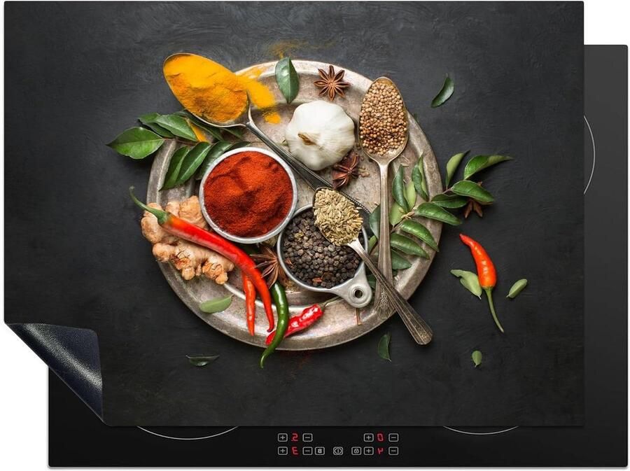 Inductiebeschermer Mat Kookplaat Bescherming Keuken Verfraaien Krasvrij Oppervlak 71x52 cm Multicolor