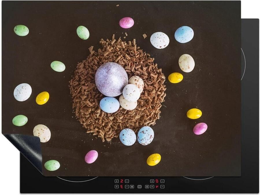 Inductiebeschermer Mat Kookplaat Cover Keuken Decoratie Krasvrij Oppervlak 71x52 cm Multicolor