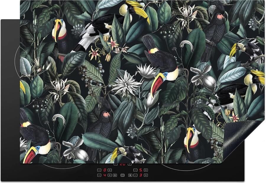 Inductiebeschermer Mat Kookplaat Cover Keuken Decoratie Krasvrij Oppervlak 78x52 cm Multicolor