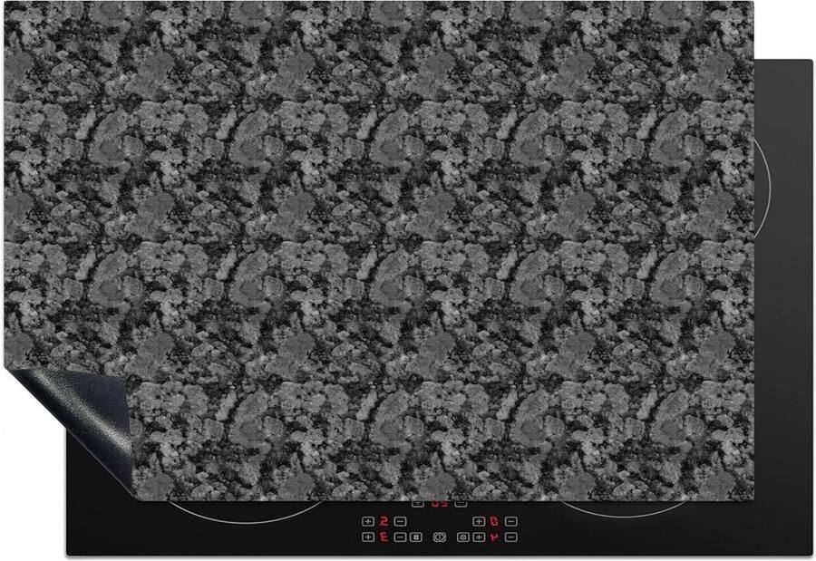 Inductiebeschermer Mat Kookplaat Cover Keuken Decoratie Krasvrij Werkblad 76x51.5 cm Multicolor Graniet