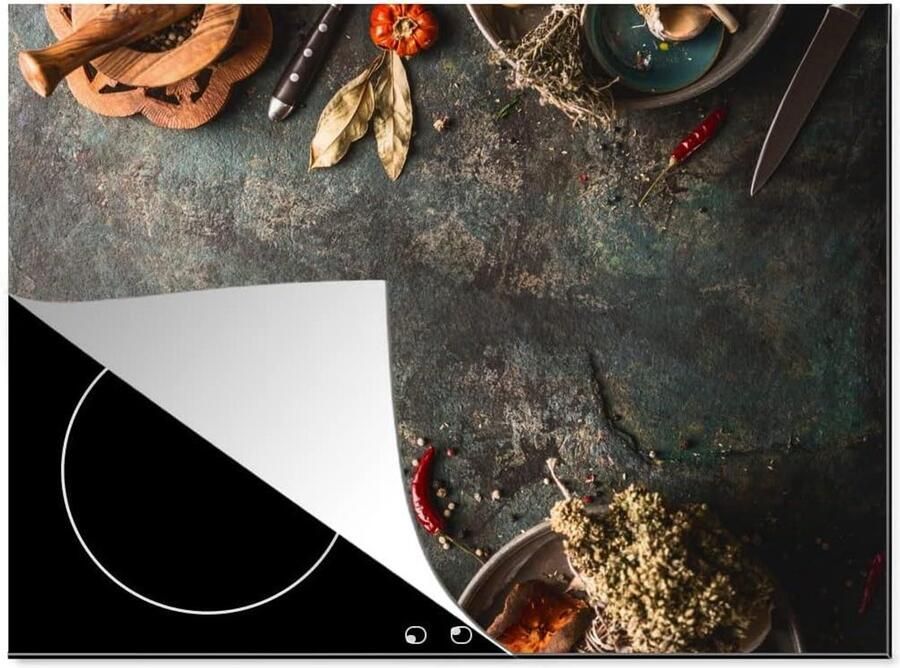 Inductiebeschermer Mat Kookplaat Cover Keuken Decoratie Krasvrije Bescherming 71x52 cm Multicolor