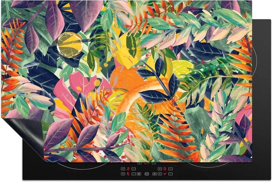 Inductiebeschermer Mat Kookplaat Cover Keuken Decoratie Krasvrije Kookplaat 80x52 cm Multicolor