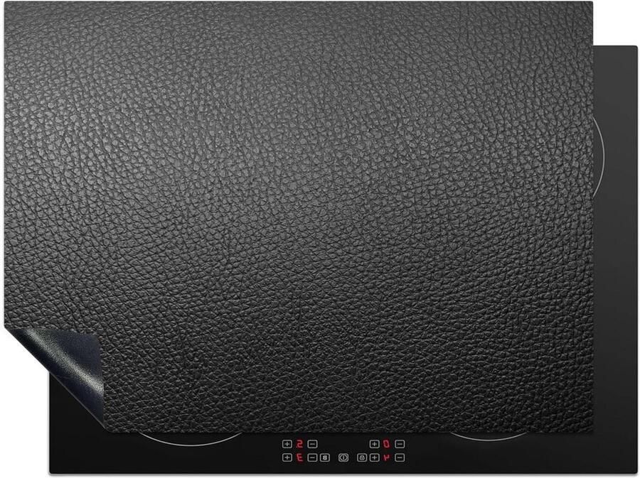 Inductiebeschermer Mat Kookplaat Cover Keuken Verfraaien Lederlook Vinyl 70x52 cm Multicolor