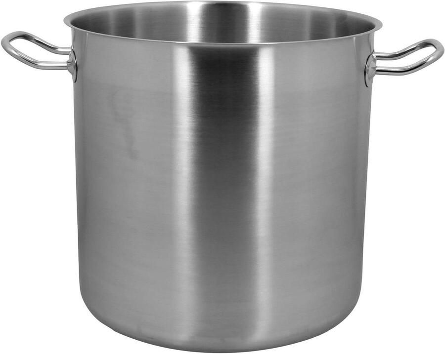 Inductiekookpan Snelkookpan RVS Snel Koken Ovenbestendig 17 Liter Zilverkleurig