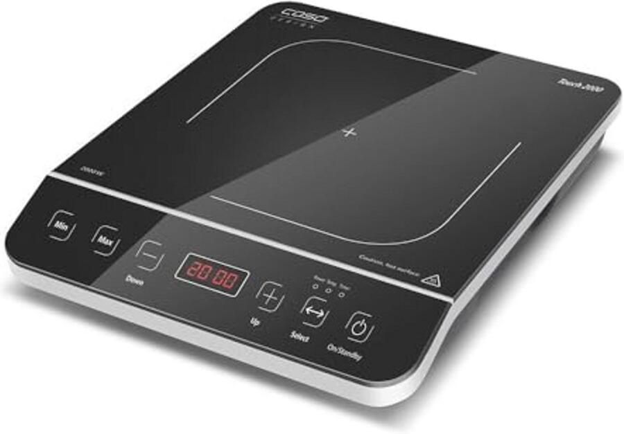 Inductiekookplaat 2000W Flexibele en Snelle Kookoplossing met Automatische Panherkenning