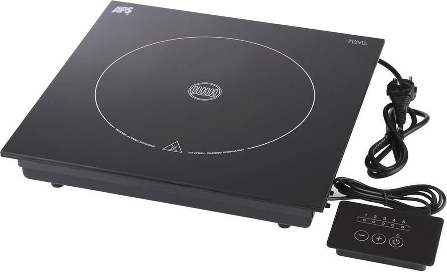 Inductiekookplaat 35.5 x 35.5 cm met Afstandsbediening en 5-niveau Vermogen