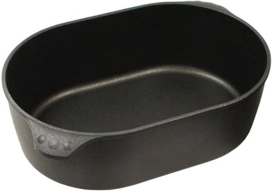 Inductiekookplaat 40 x 27 cm aluminium legering hittebestendige handgrepen ideaal voor feesten ShopVlot