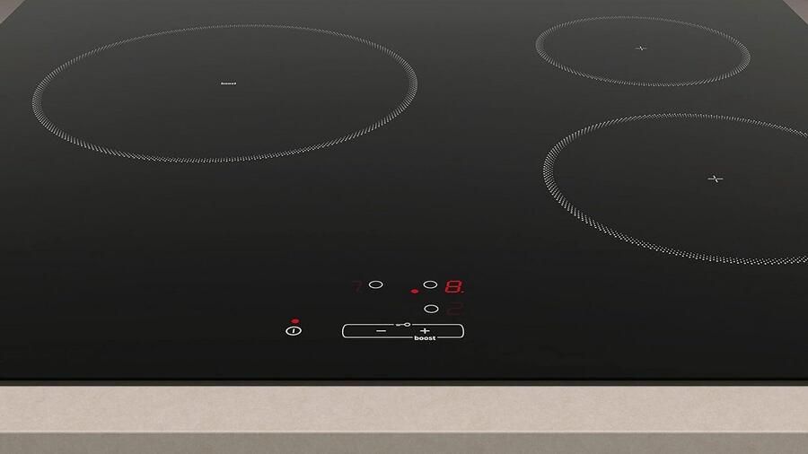 Inductiekookplaat 60 cm met 3 inductiezones en touchscreen bediening - Foto 3