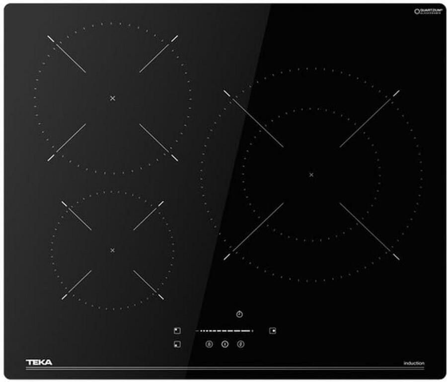 Inductiekookplaat 60 cm met 3 zones en Touch Control