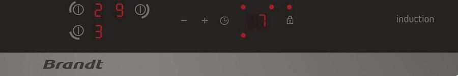 Inductiekookplaat 60cm met 3 Pits 7200 Watt Zwart