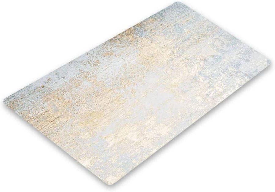 Inductiekookplaat Afdekplaten 30 x 52 cm Decoratieve Glasplaat Snijplank en Spatbescherming