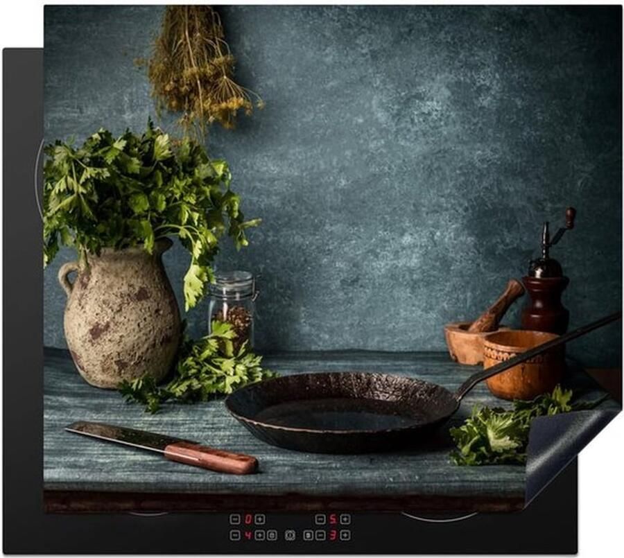 Inductiekookplaat Beschermer 60x52 cm Antislip Mat Keuken Decoratie Functioneel Design Stijlvolle Afdekplaat Modern Keukenaccessoire Keukenmat