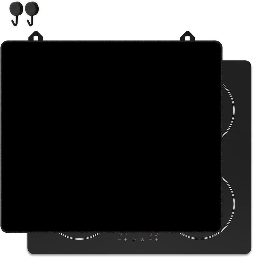 Inductiekookplaat bescherming Zwart 60x52cm