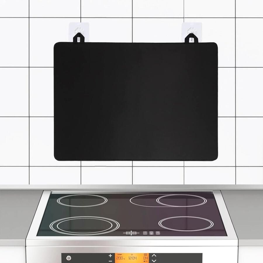Inductiekookplaat Beschermmat 61 x 52 cm Siliconen Herbruikbaar Antislip Keukenaccessoire Hittebestendig
