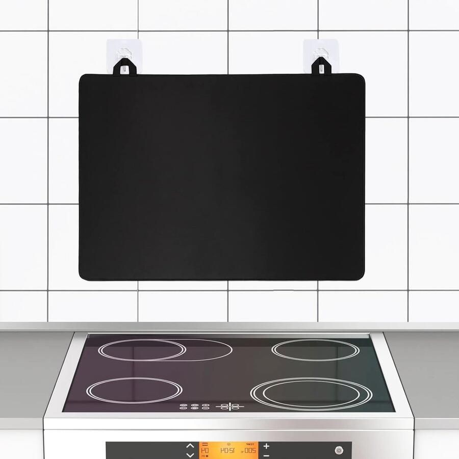 Inductiekookplaat Beschermmat van Silicoon 61 x 52 cm Herbruikbaar Antislip en Warmtebestendig