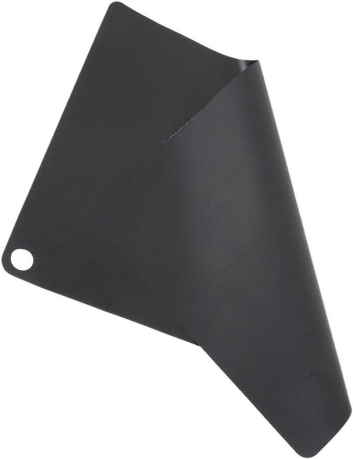 Inductiekookplaat Beschermmat Aanrecht Mat Fornuis Kookplaat Beschermen Krasbestendig Hittebestendig 35 x 25 cm Zwart
