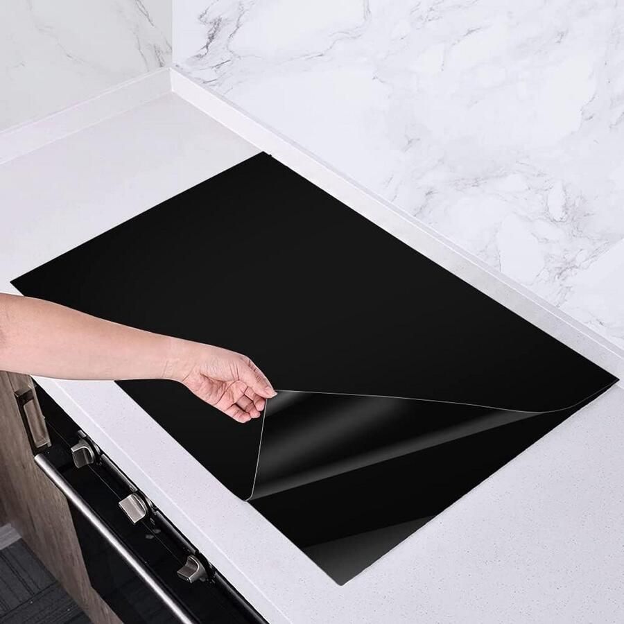 Inductiekookplaat beschermmat Hittebestendige siliconen pad voor optimale bescherming en warmte-isolatie