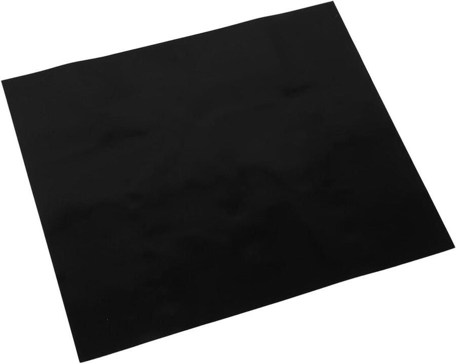 Inductiekookplaat Beschermmat Kookplaat Mat Koken Beschermen Hittebestendig Glasvezel 61x52cm Zwart