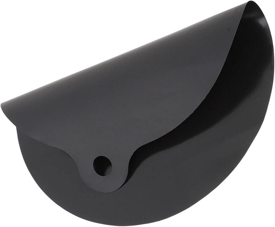 Inductiekookplaat Beschermmat Kookplaatmat Hittebestendig Keuken Beschermen Antislip Siliconen 19 x 16 cm Zwart