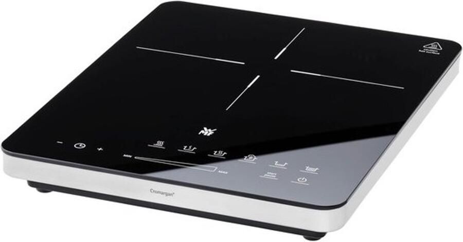 Inductiekookplaat Draagbare kookplaat Koken aan tafel Automatische panherkenning Tot 28 cm Zwart