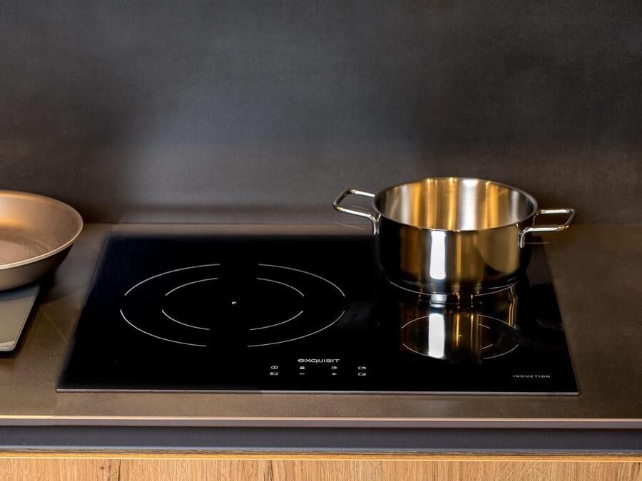 Inductiekookplaat Kookplaat 3 zones Snel koken PowerBooster functie 60 cm Zwart