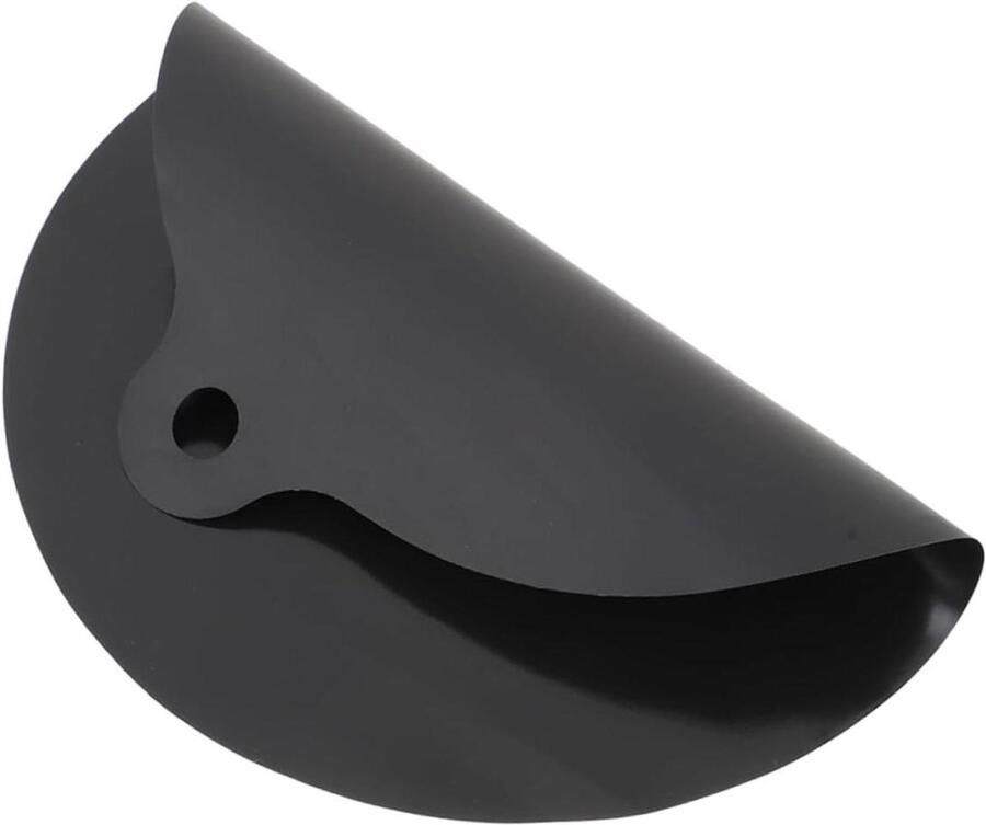 Inductiekookplaat Mat Beschermmat Kookplaat Krasvrije Keuken Hittebestendig Siliconen 19 x 16.5 cm Zwart