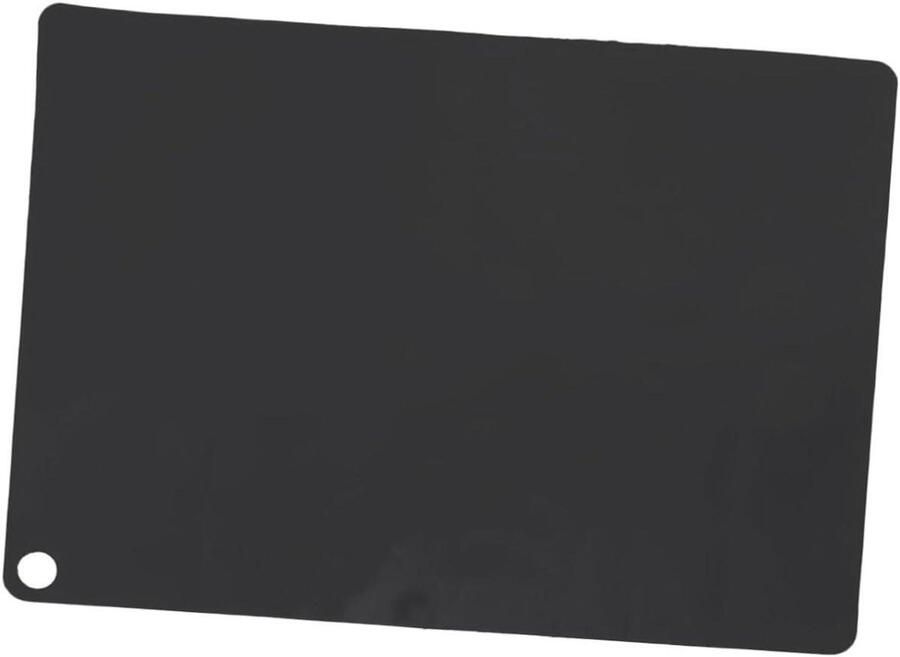 Inductiekookplaat Mat Beschermpad Kookplaat Beschermen Hittebestendig Siliconen 35 x 25 cm Zwart