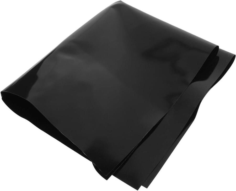 Inductiekookplaat Mat Kookplaat Beschermer Keuken Beschermen Hittebestendig Glasvezel 61x52cm Zwart