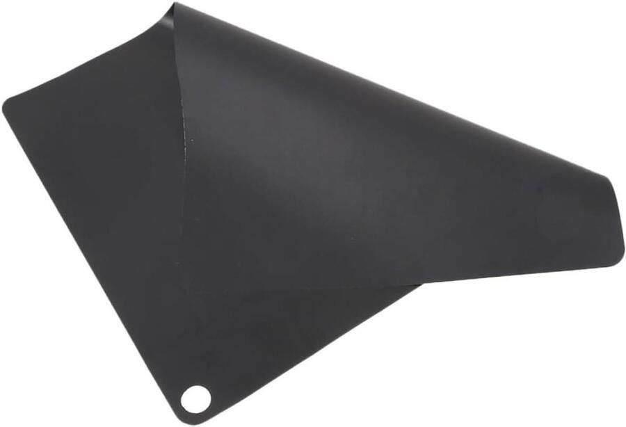 Inductiekookplaat Mat Kookplaatbeschermer Siliconen Bescherming Kookplaat Hittebestendig Antislip 35x25cm Zwart