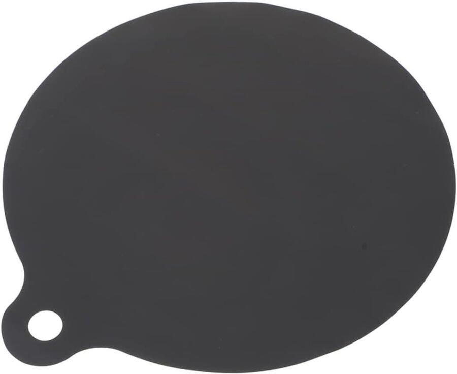 Inductiekookplaat Mat Kookplaatbeschermer Siliconen Keukenblad Beschermen Hittebestendig Krasvrij 19x16.5CM Zwart