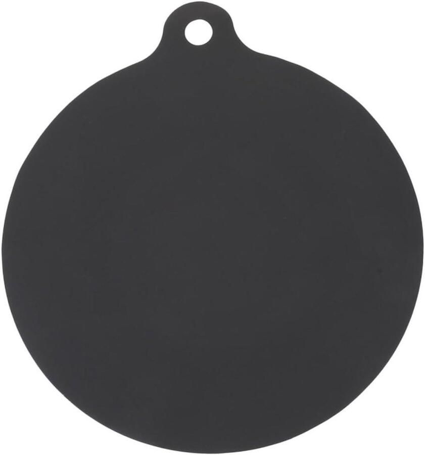 Inductiekookplaat Mat Siliconen Onderlegger Bescherming Kookplaat Hittebestendig Antislip 18 x 21 cm Zwart