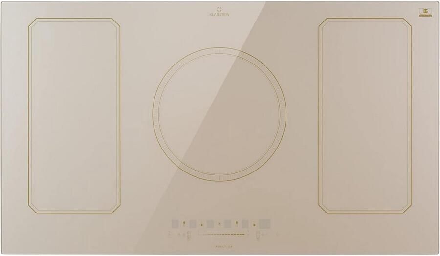 Inductiekookplaat met 5 branders keramische kookplaat met touchscreen en timerfunctie 7200 W 240 V