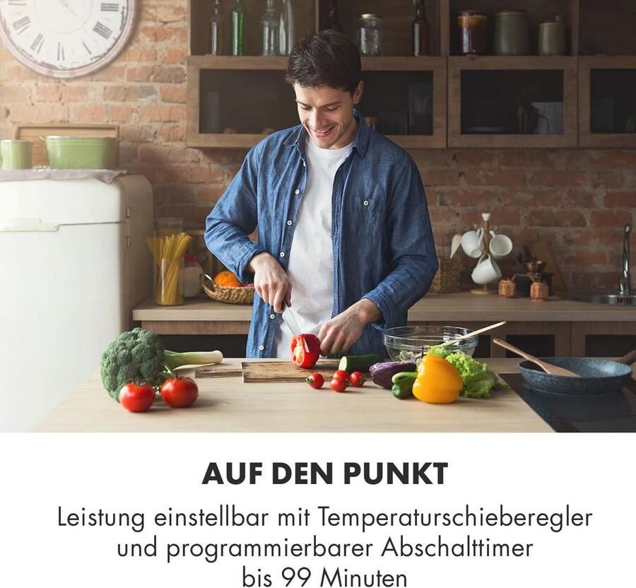 Inductiekookplaat met Flexzone 2 Kookzones 3500 Watt Glaskeramisch Sensor Touch