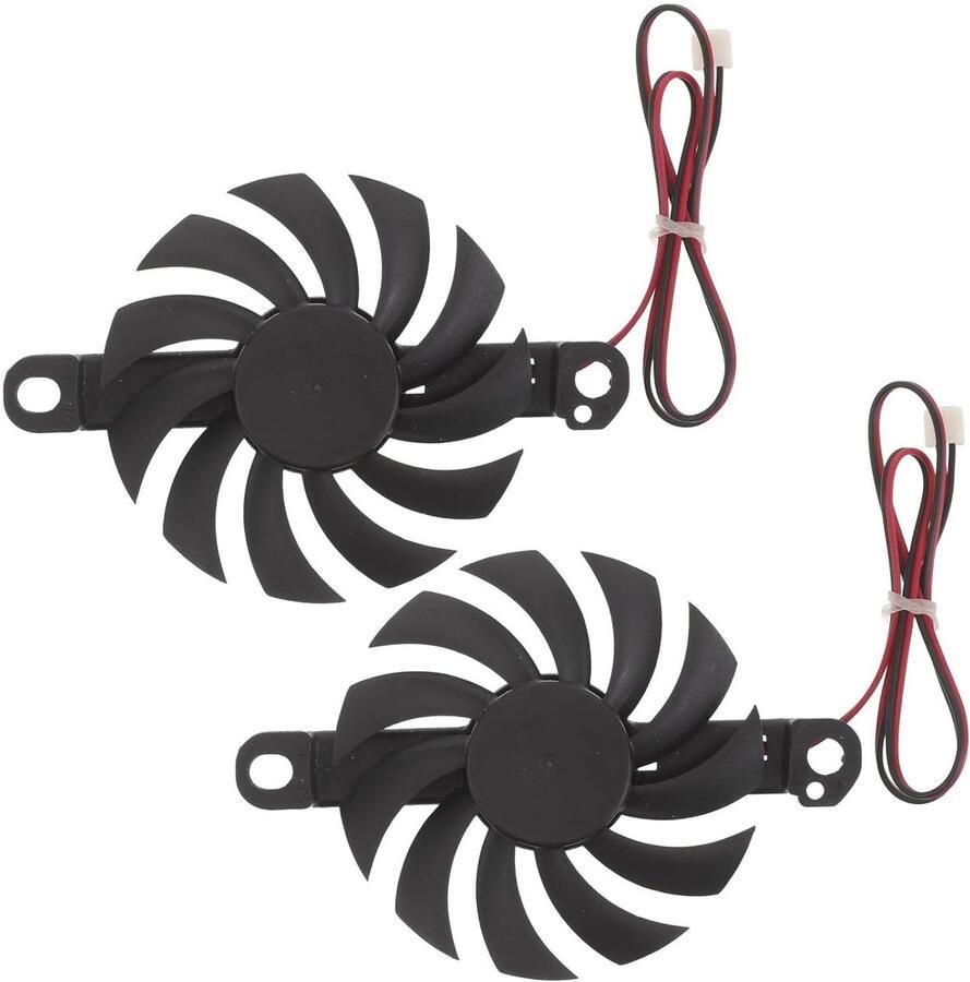 Inductiekookplaat Ventilator Keuken Ventilator Apparaat Koeling Stille Werking 9.8 cm Gatdiameter Zwart
