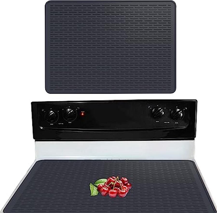 Inductiekookplaatafdekking 76 x 53 cm Mat voor bescherming van elektrische kookplaten in de keuken