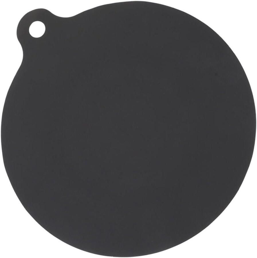 Inductiekookplaatmat Beschermmat Kookplaat Beschermen Hittebestendig Siliconen 180 x 210 mm Zwart