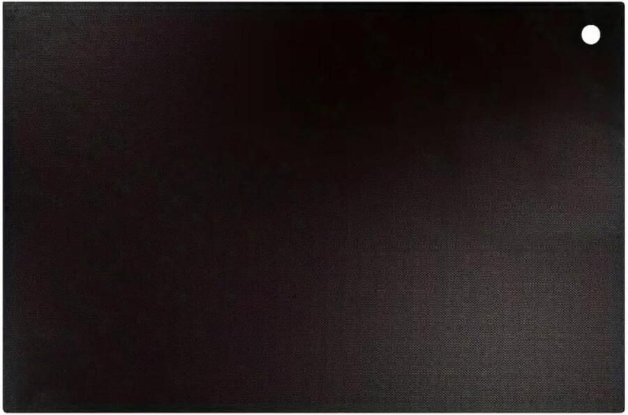 Inductiemat Beschermmat Kookplaat Protector Keuken Beschermen Hittebestendig Siliconen 54x90 cm Zwart