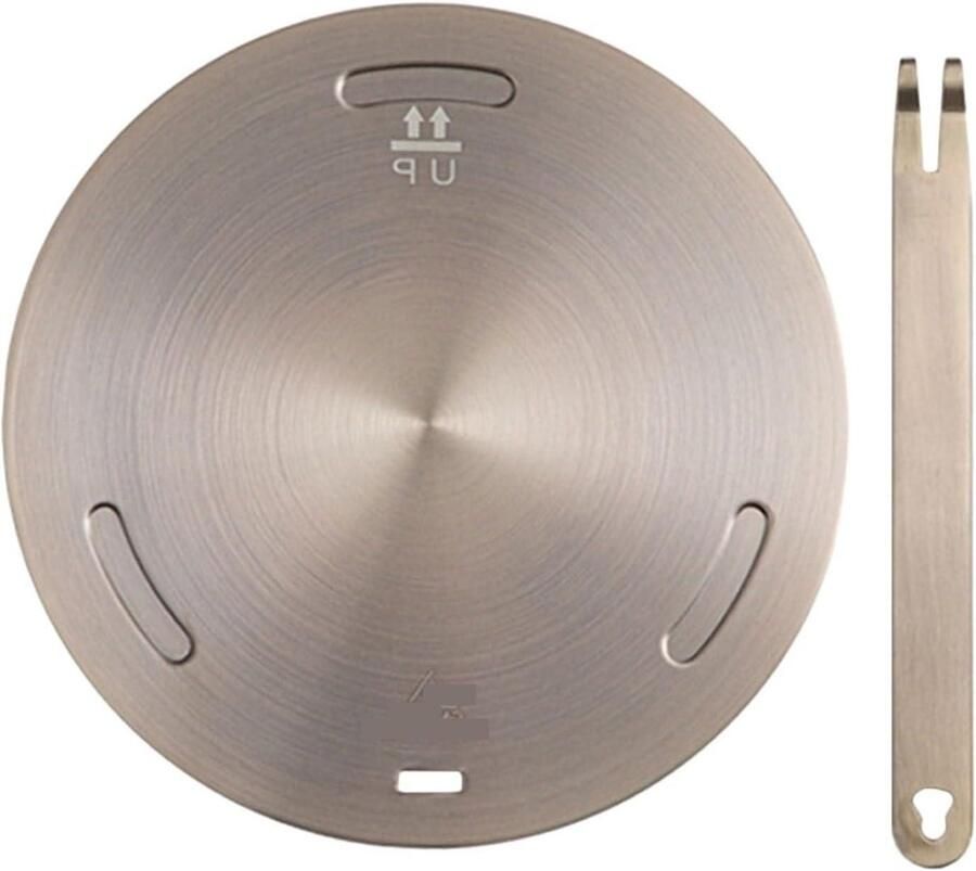 Inductieplaat Adapter Converter Fornuis Gelijkmatig Koken Snelle Warmtegeleiding 16 cm Roségoud