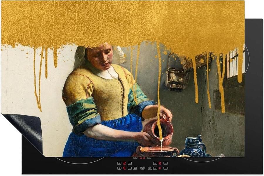 Inductieplaat Beschermer Kookplaat Mat Keuken Decoratie Krasvrij Werkoppervlak 80x52 cm Multicolor