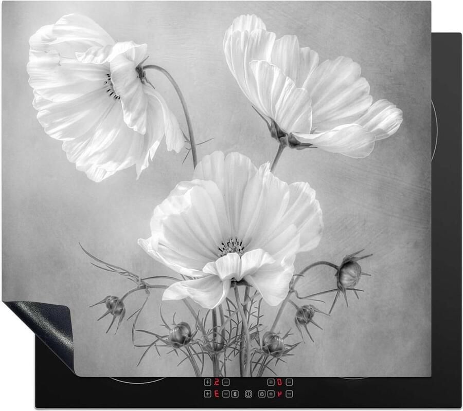 Inductieplaat Beschermer Kookplaat Mat Keuken Decoratie Unieke Foto Print 59x52 cm Bloemen Print