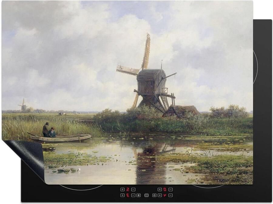 Inductieplaat Beschermer Kookplaat Mat Keuken Decoratie Unieke Kunst Print 71x52 cm Multikleur